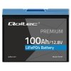 Qoltec Akumulator LiFePO4 Litowo-Żelazowo-Fosforanowy | 12.8V  100Ah | 1280Wh | BMS